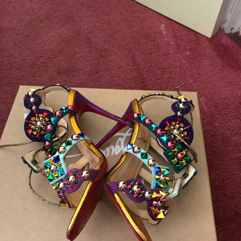 Christian louboutin strappy sandals - Picture 6 of 8